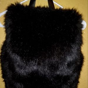 Helen Moore Faux Fur Bookbag